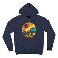 Retro Summer Tee Family Vacation Vintage Beach Cousin Crew Tall Hoodie