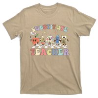 Retro Substitute Teacher Team Substitute Squad T-Shirt