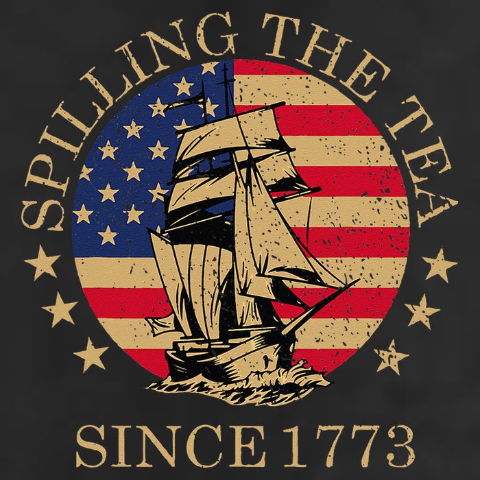 Retro Spilling The Tea Since 1773 4th Of July Gift Cool Comfort Performance Bucket Hat