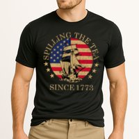 Retro Spilling The Tea Since 1773 4th Of July Gift Cooling Performance Crew T-Shirt