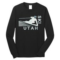 Retro Ski Utah Long Sleeve Vintage Snow Ski Long Sleeve Shirt