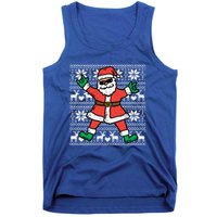 Rocker Santa Ugly Xmas Sweater Funny Christmas Rock Gift Tank Top