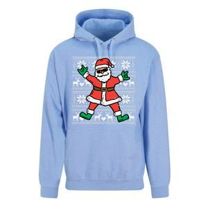 Rocker Santa Ugly Xmas Sweater Funny Christmas Rock Gift Unisex Surf Hoodie