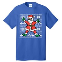 Rocker Santa Ugly Xmas Sweater Funny Christmas Rock Gift Great Gift Tall T-Shirt