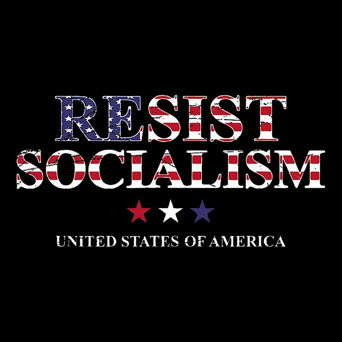 Resist Socialism United States Of America Anti Socialism Womens Tank Top