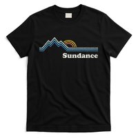 Retro Sundance Utah Ut Vintage Sunrise Mountains T-Shirt