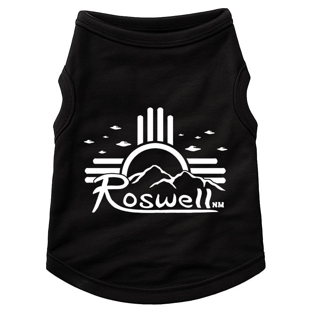 Roswell Sun Ufo Alien Funny Doggie Tank