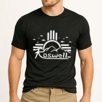 Roswell Sun Ufo Alien Funny Cooling Performance Crew T-Shirt