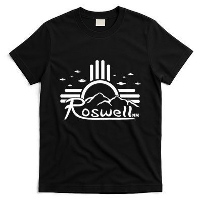 Roswell Sun Ufo Alien Funny T-Shirt