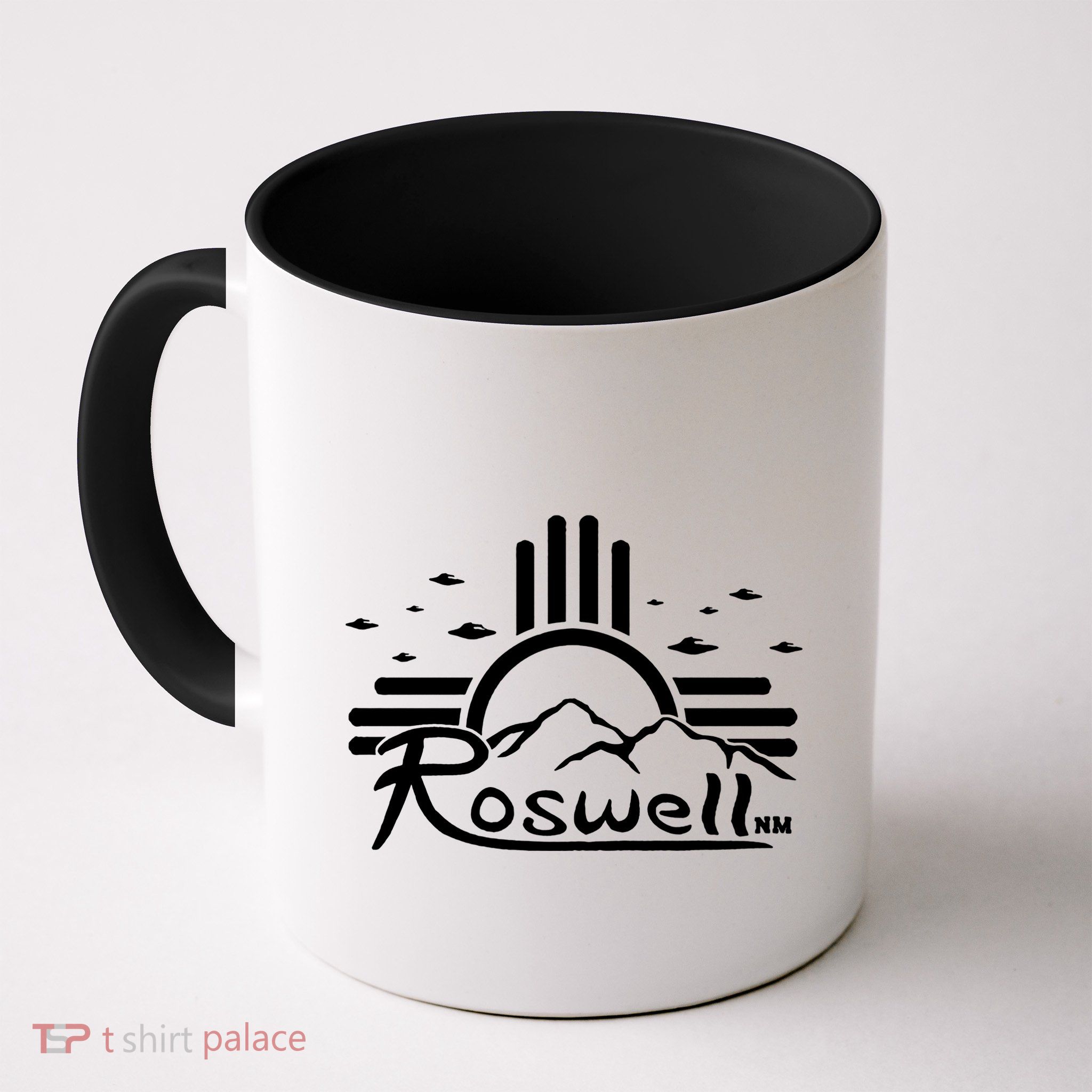 Roswell Sun Ufo Alien Funny Mug