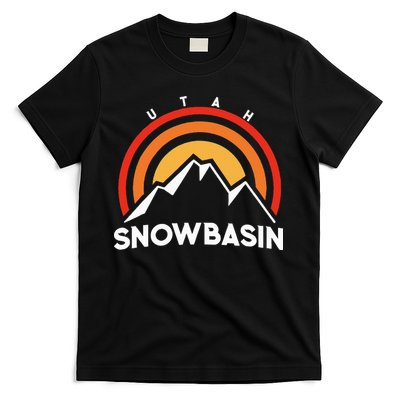 Retro Snowbasin Utah T-Shirt