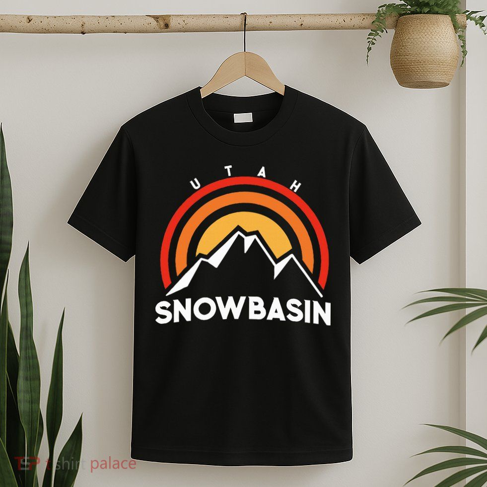 Retro Snowbasin Utah T-Shirt
