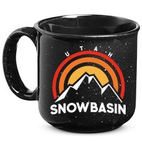 Retro Snowbasin Utah 15oz Campfire Ceramic Mug