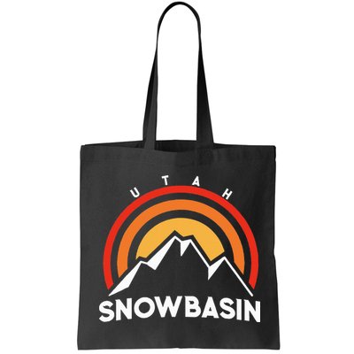 Retro Snowbasin Utah Bag