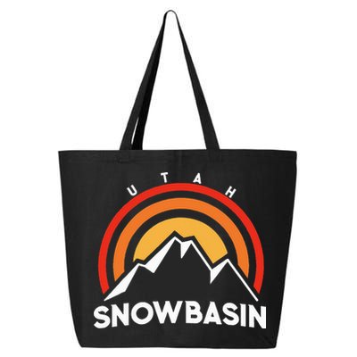 Retro Snowbasin Utah 25L Jumbo Tote
