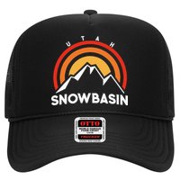 Retro Snowbasin Utah Hat