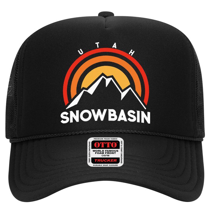 Retro Snowbasin Utah Hat
