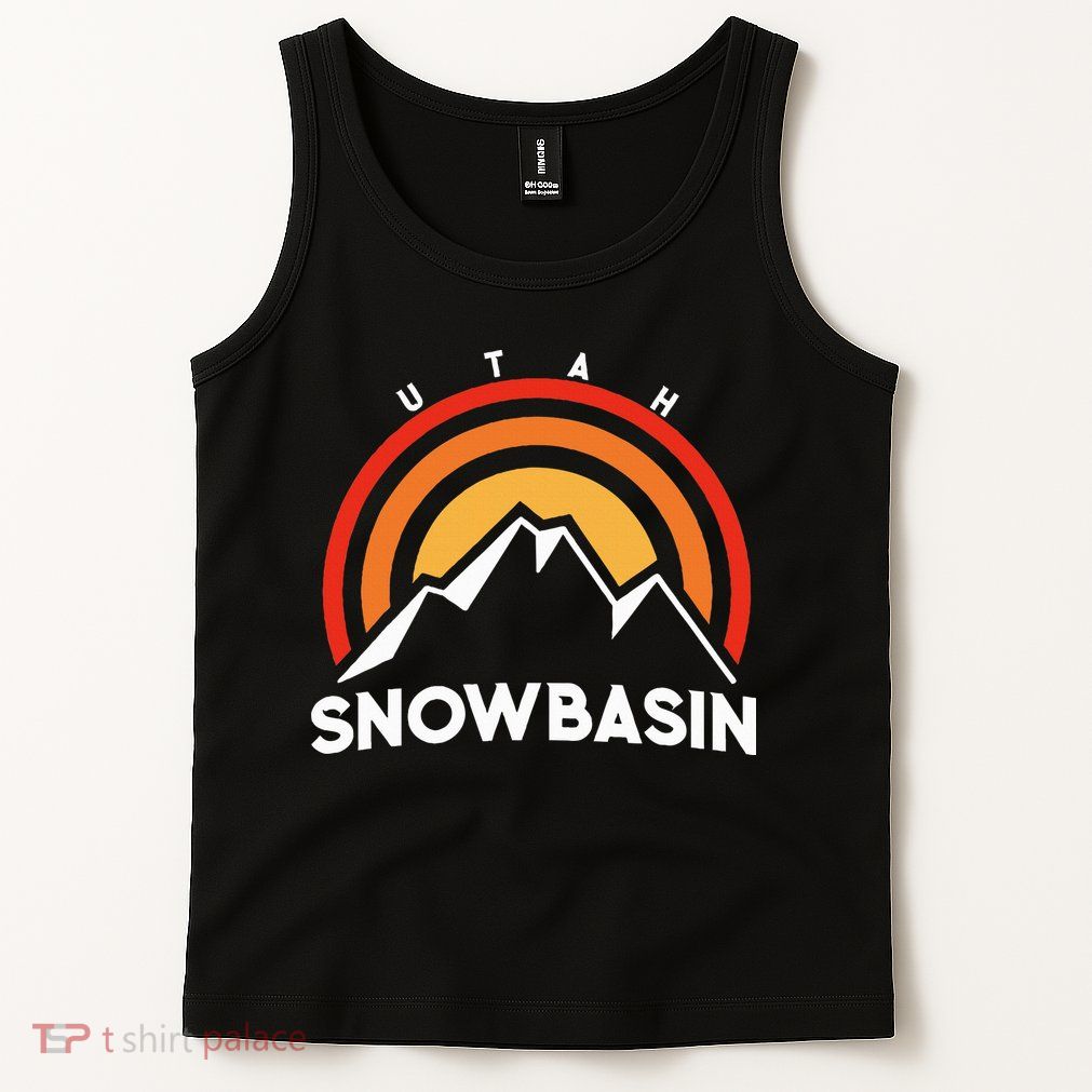 Retro Snowbasin Utah Tank Top
