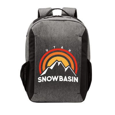 Retro Snowbasin Utah Vector Backpack