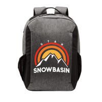 Retro Snowbasin Utah Vector Backpack