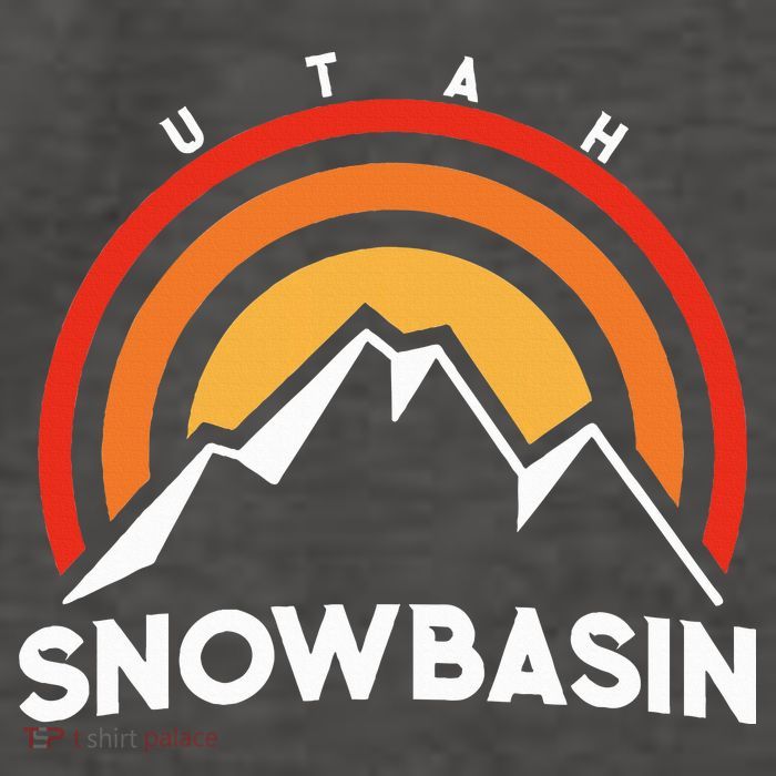 Retro Snowbasin Utah Vector Backpack