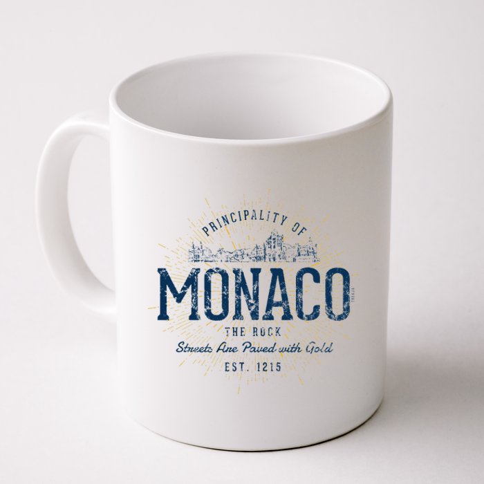 Retro Style Vintage Monaco Coffee Mug