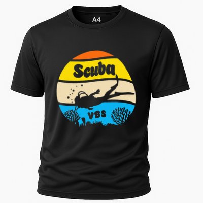 Retro Scuba Vbs 2024 Underwater Jesus Performance Shirt