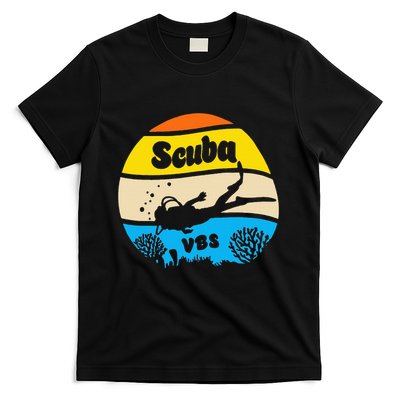 Retro Scuba Vbs 2024 Underwater Jesus T-Shirt
