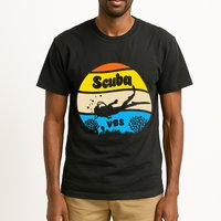 Retro Scuba Vbs 2024 Underwater Jesus Tall T-Shirt