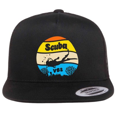 Retro Scuba Vbs 2024 Underwater Jesus Flatbill Hat