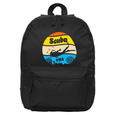 Retro Scuba Vbs 2024 Underwater Jesus 16 in Basic Backpack