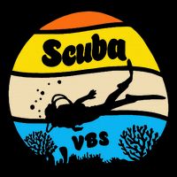 Retro Scuba Vbs 2024 Underwater Jesus 16 in Basic Backpack