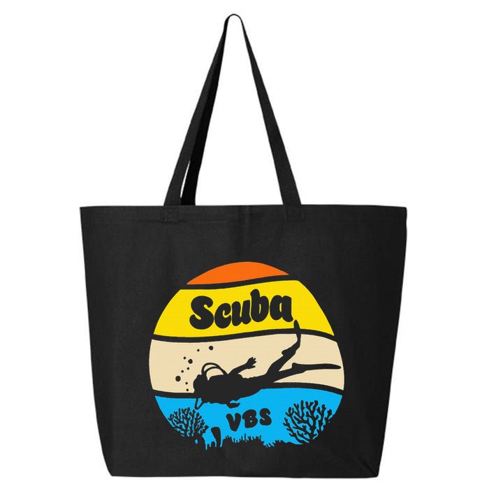 Retro Scuba Vbs 2024 Underwater Jesus 25L Jumbo Tote