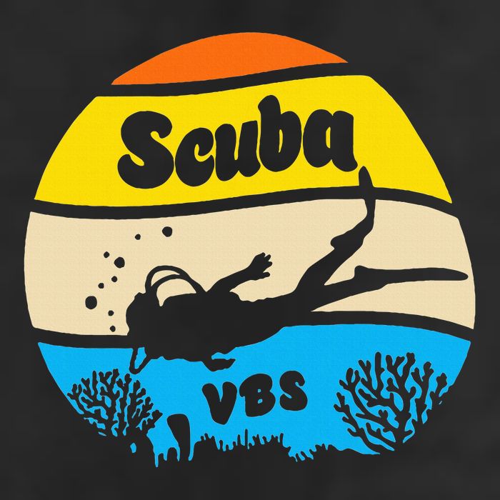 Retro Scuba Vbs 2024 Underwater Jesus 25L Jumbo Tote