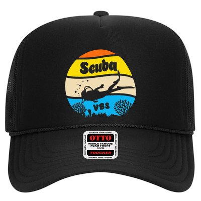Retro Scuba Vbs 2024 Underwater Jesus Trucker Hat