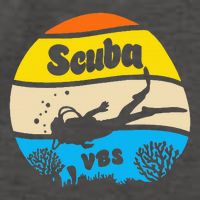 Retro Scuba Vbs 2024 Underwater Jesus Vector Backpack