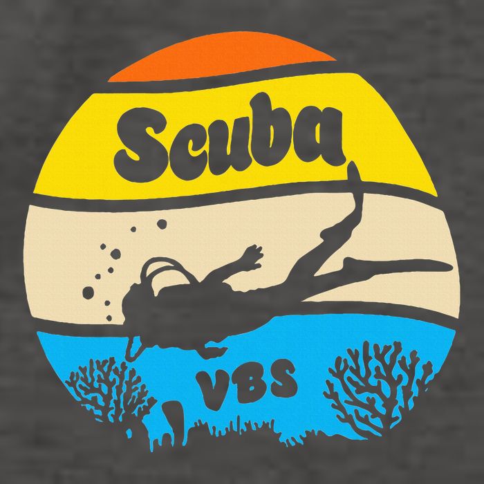 Retro Scuba Vbs 2024 Underwater Jesus Vector Backpack