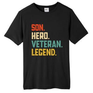 Retro Son Veteran Legend Gift Tall Fusion ChromaSoft Performance T-Shirt