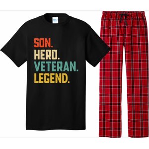 Retro Son Veteran Legend Gift Pajama Set