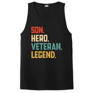 Retro Son Veteran Legend Gift PosiCharge Competitor Tank