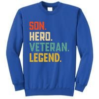 Retro Son Veteran Legend Gift Sweatshirt