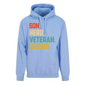 Retro Son Veteran Legend Gift Unisex Surf Hoodie