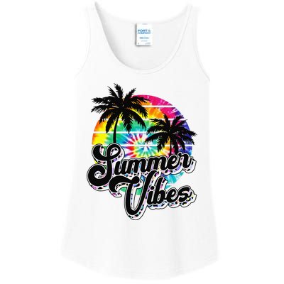 Retro Summer Vibes Leopard Sunglasses Summer Lover Ladies Essential Tank