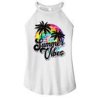 Retro Summer Vibes Leopard Sunglasses Summer Lover Women’s Perfect Tri Rocker Tank