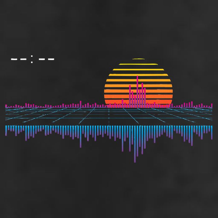 Retrowave Synthwave Vaporwave Sunset Aesthetic Cool Comfort Performance Bucket Hat