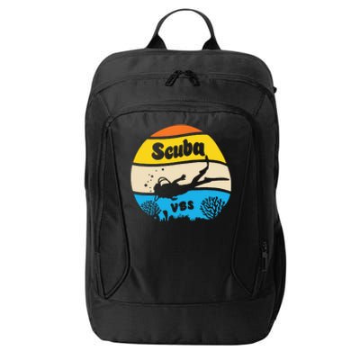 Retro Scuba Vbs 2024 Underwater Jesus Christian Bible City Backpack