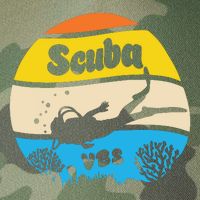 Retro Scuba Vbs 2024 Underwater Jesus Christian Bible Legacy Tie Dye Trucker Hat