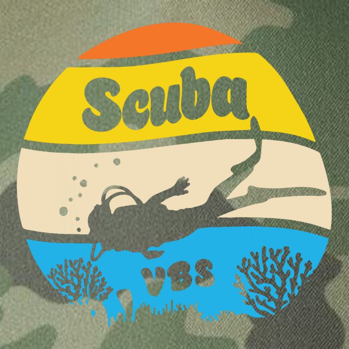 Retro Scuba Vbs 2024 Underwater Jesus Christian Bible Legacy Tie Dye Trucker Hat