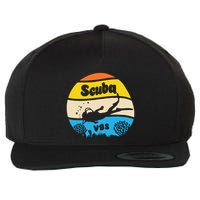 Retro Scuba Vbs 2024 Underwater Jesus Christian Bible Wool Snapback Cap
