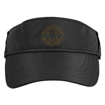 Retro Style Vintage Hawaii Volcanoes National Park Meaningful Gift Adult Drive Performance Visor